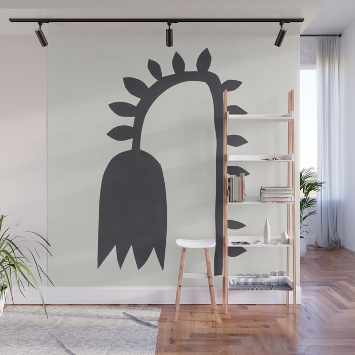 Black Tulip #1 - 1/5 Wall Mural Gallery Image 1