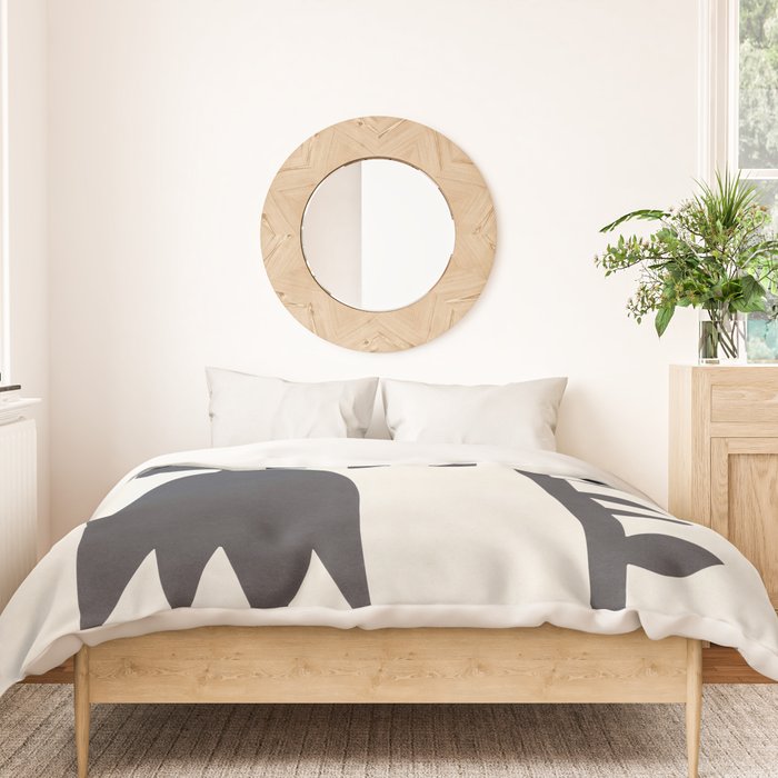 Black Tulip #1 - 1/5 Duvet Cover Gallery Image 3