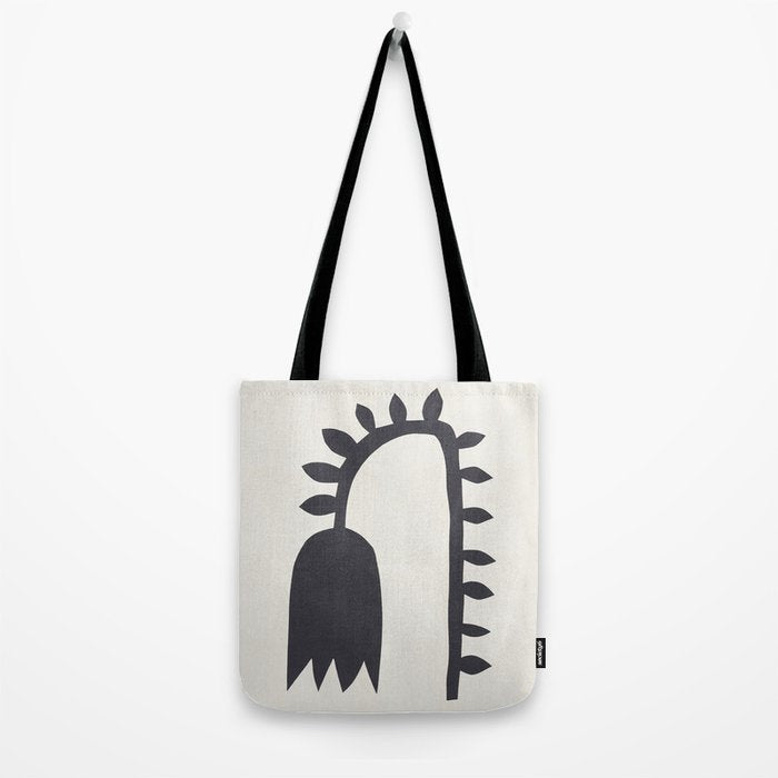 Black Tulip #1 - 1/5 Tote Bag Gallery Image 2