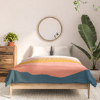 Wholeness Over Perfection | Waves Hand Lettering Design Comforter Gallery Image 3