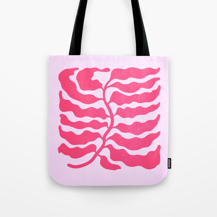 Wild Ferns: Wine Edition Tote Bag Gallery Image 1