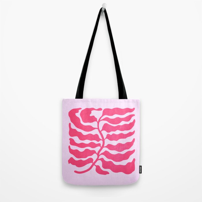 Wild Ferns: Wine Edition Tote Bag Gallery Image 2