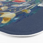 Goliath Beetle Mushroom Garden Bath Mat Gallery Image 3