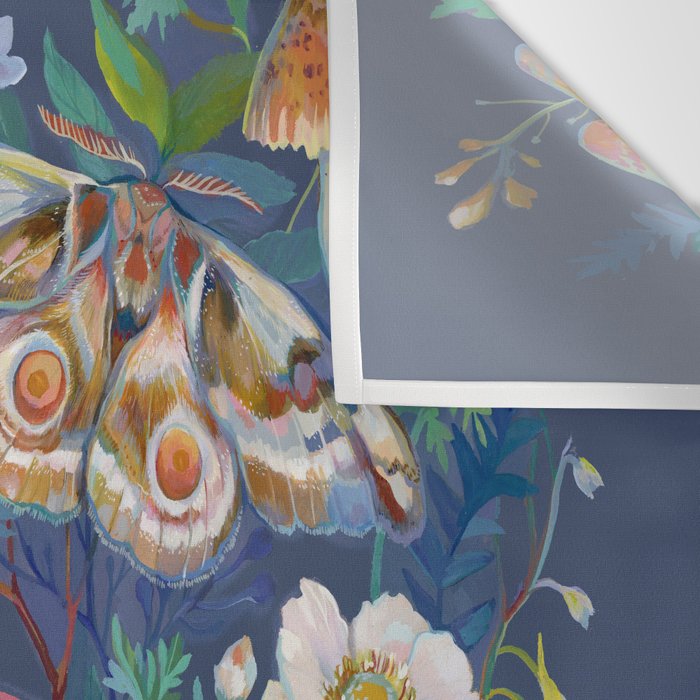Goliath Beetle Mushroom Garden Wall Tapestry Gallery Image 3