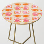 Retro Sunglasses - Peach OmbrÃ© on Cream Side Table Gallery Image 2