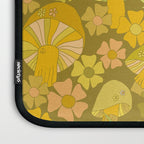 retro mushroom flower power pattern by surfy birdy Laptop Sleeve Gallery Image 3