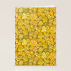 retro mushroom flower power pattern by surfy birdy Stationery Card Gallery Image 2