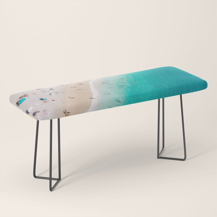 Beach Aesthetic Photography - Aerial View Bench Gallery Image 1