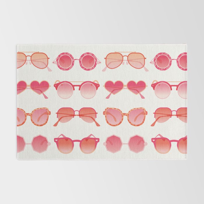 Sunglasses Collection - Pink OmbrÃ© Palette Rug Gallery Image 2