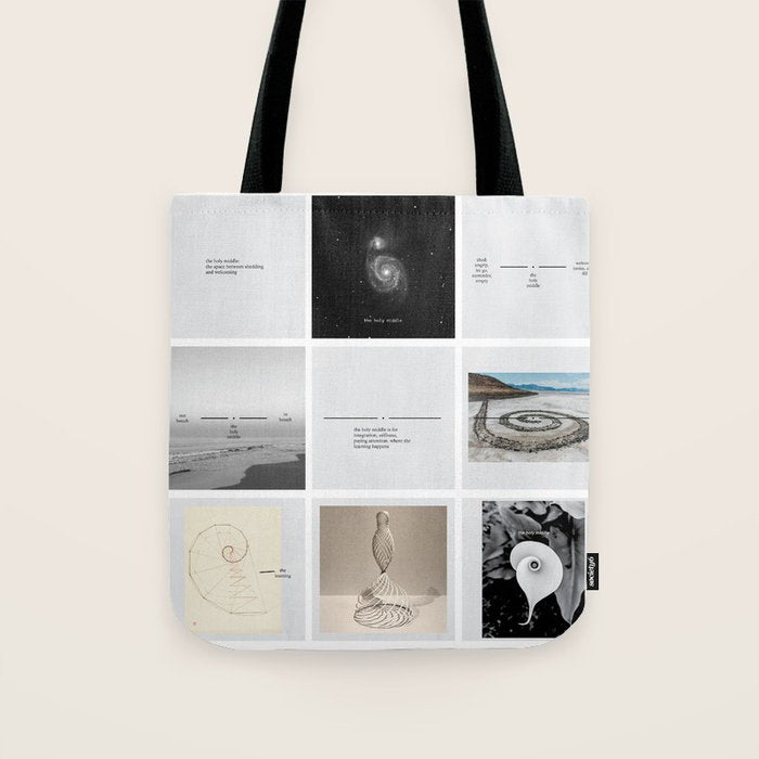holy middle Tote Bag Gallery Image 1