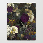 Dutch Vintage Midnight Flower Garden  Notebook Gallery Image 4