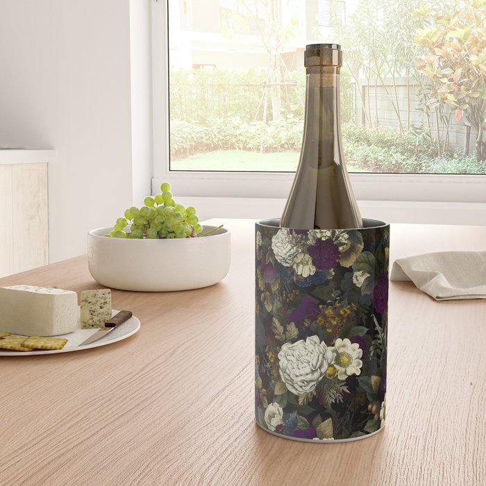 Dutch Vintage Midnight Flower Garden  Wine Chiller Gallery Image 4