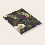 Dutch Vintage Midnight Flower Garden  Notebook Gallery Image 2