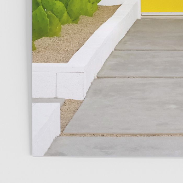 Yellow Doors on a Mid-Century Modern Home - Palm Springs Poster Gallery Image 3