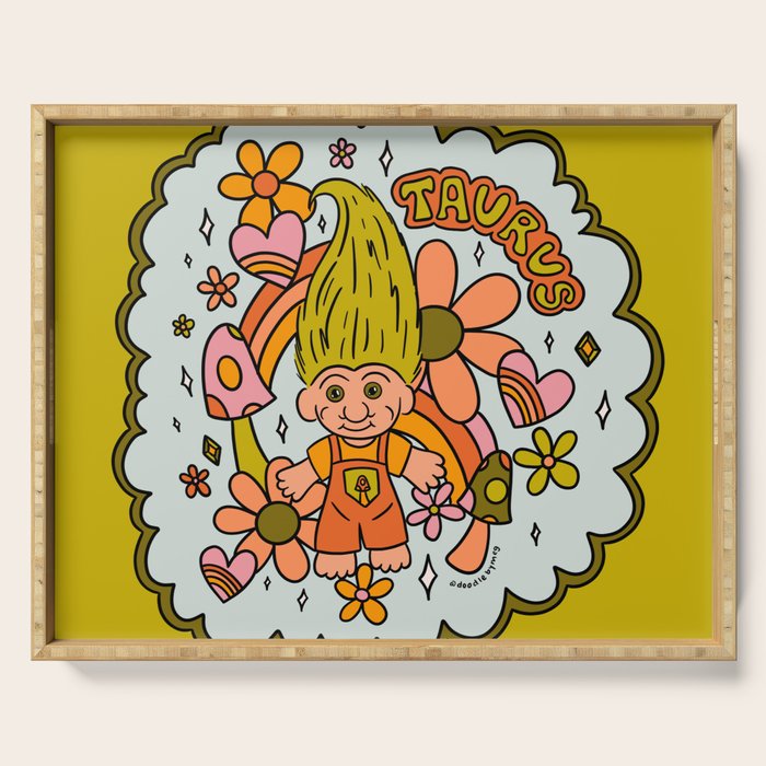 Taurus Troll Serving Tray Gallery Image 1