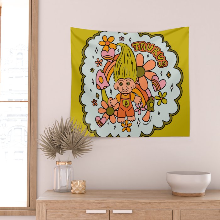 Taurus Troll Wall Tapestry Gallery Image 2