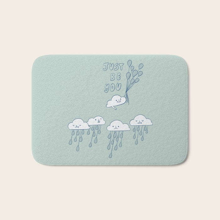 Just Be You Bath Mat Gallery Image 1