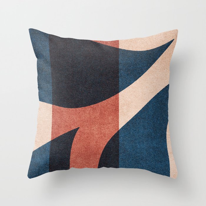 ABSTRACT ALPHABET / Gothic B Throw Pillow Gallery Image 6