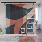 ABSTRACT ALPHABET / Gothic B Wall Mural Gallery Image 1