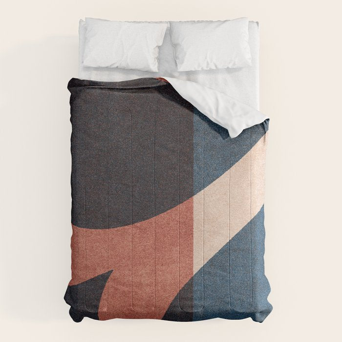 ABSTRACT ALPHABET / Gothic B Comforter Gallery Image 6