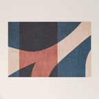 ABSTRACT ALPHABET / Gothic B Welcome Mat Gallery Image 1