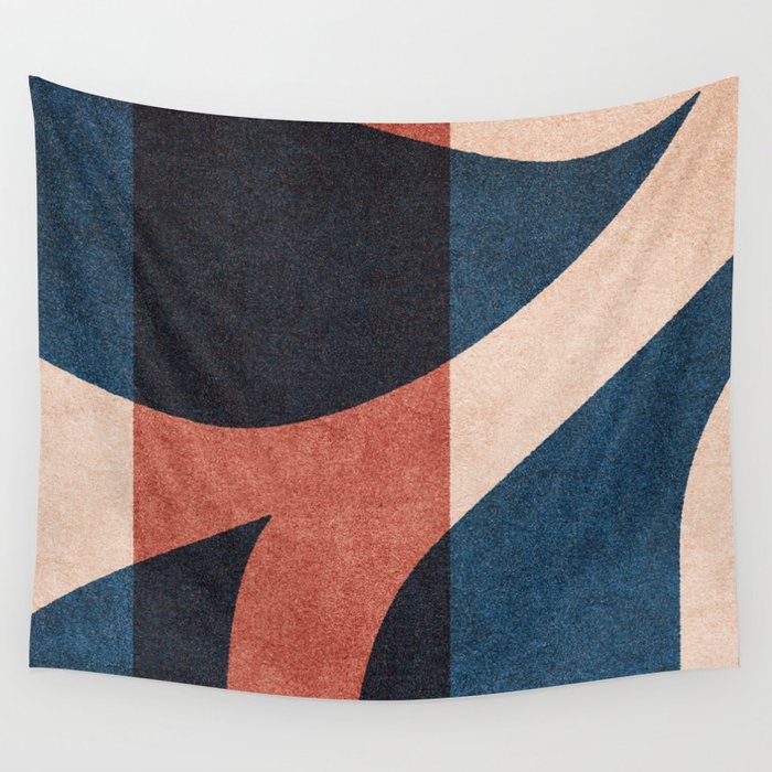 ABSTRACT ALPHABET / Gothic B Wall Tapestry Gallery Image 4