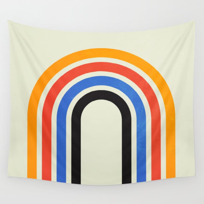 Bauhaus Arches Wall Tapestry Gallery Image 1