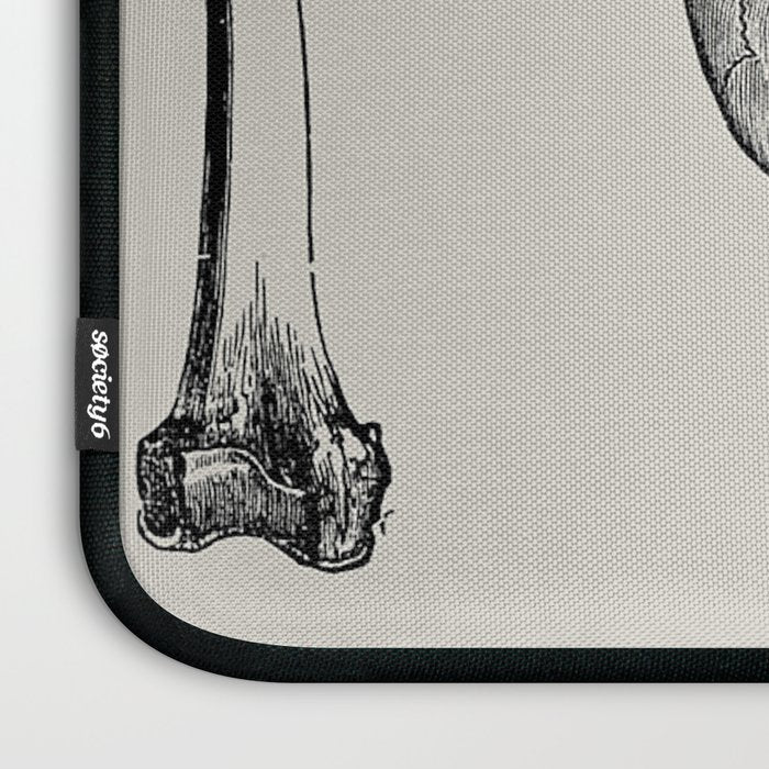 Illustrated and priced catalogue of superior surgical instruments Skull Sapine Ink Illustration Laptop Sleeve Gallery Image 3