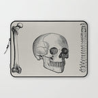Illustrated and priced catalogue of superior surgical instruments Skull Sapine Ink Illustration Laptop Sleeve Gallery Image 1