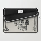 Illustrated and priced catalogue of superior surgical instruments Skull Sapine Ink Illustration Laptop Sleeve Gallery Image 2