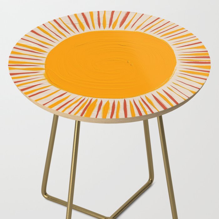 Retro Sunrise Side Table Gallery Image 2