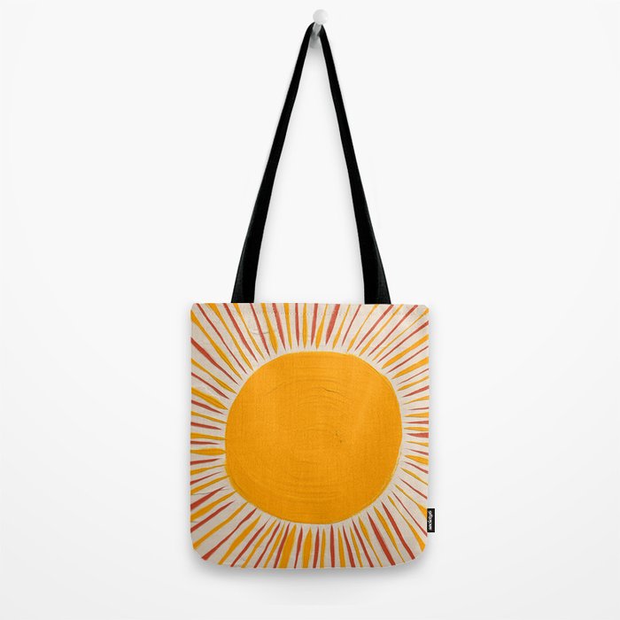Retro Sunrise Tote Bag Gallery Image 2