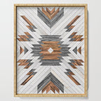 Urban Tribal Pattern No.8 - Aztec - Wood Serving Tray Gallery Image 1