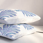 Palm Tree - Navy Palette Pillow Sham Gallery Image 3