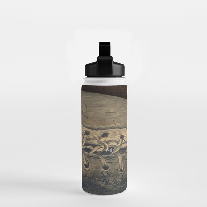 Vintage Football Water Bottle Gallery Image 2