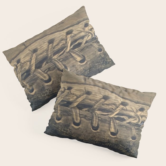Vintage Football Pillow Sham Gallery Image 3