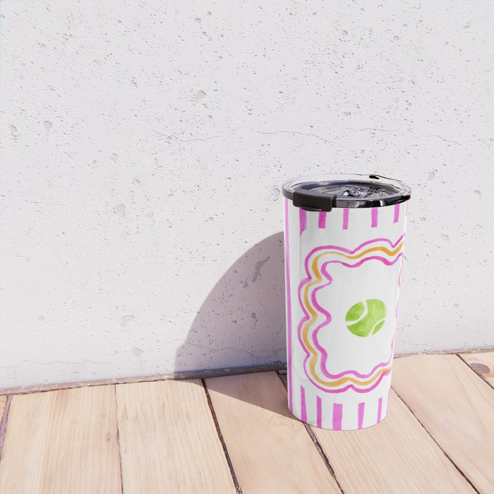 Tennis Ball Travel Mug Gallery Image 4