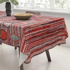 Earthy Berber Geometry Tablecloth Gallery Image 3