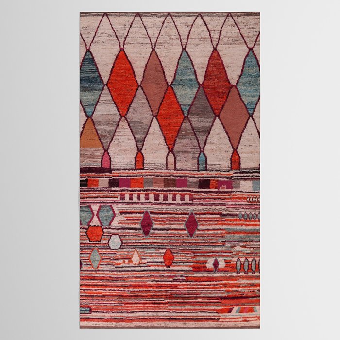 Earthy Berber Geometry Tablecloth Gallery Image 2
