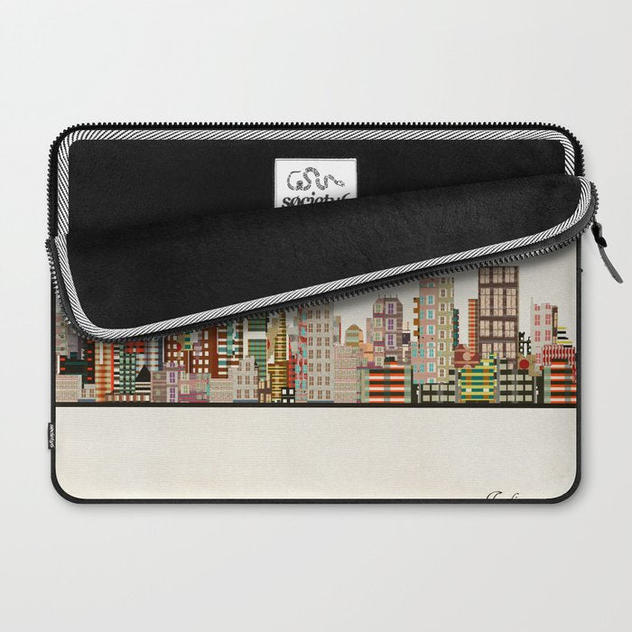 indianapolis indiana skyline Laptop Sleeve Gallery Image 2