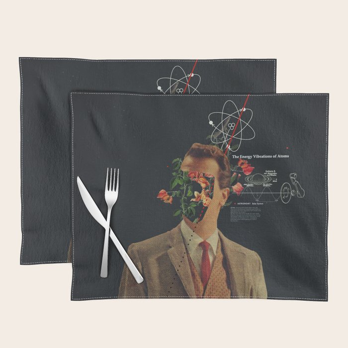 The Energy Vibrations Of Atoms Placemat Gallery Image 1