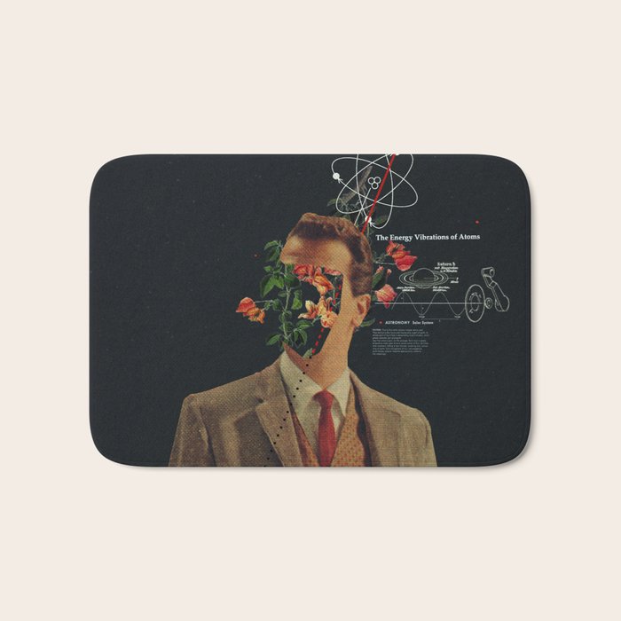 The Energy Vibrations Of Atoms Bath Mat Gallery Image 1