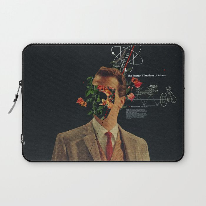 The Energy Vibrations Of Atoms Laptop Sleeve Gallery Image 1