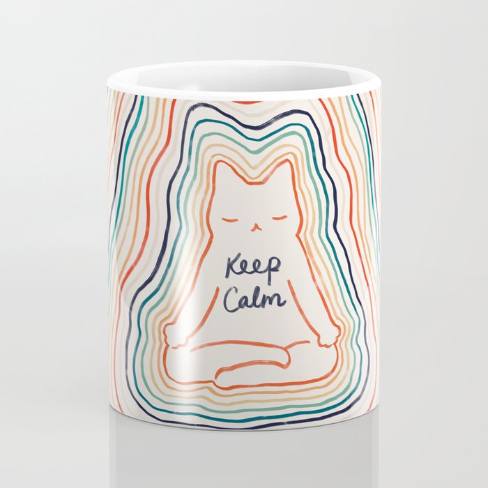 Keep Calm Cat 2 Coffee Mug Gallery Image 4