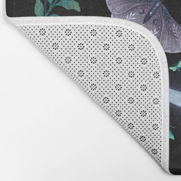 Moth Garden Bath Mat Gallery Image 2