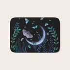 Moth Garden Bath Mat Gallery Image 1