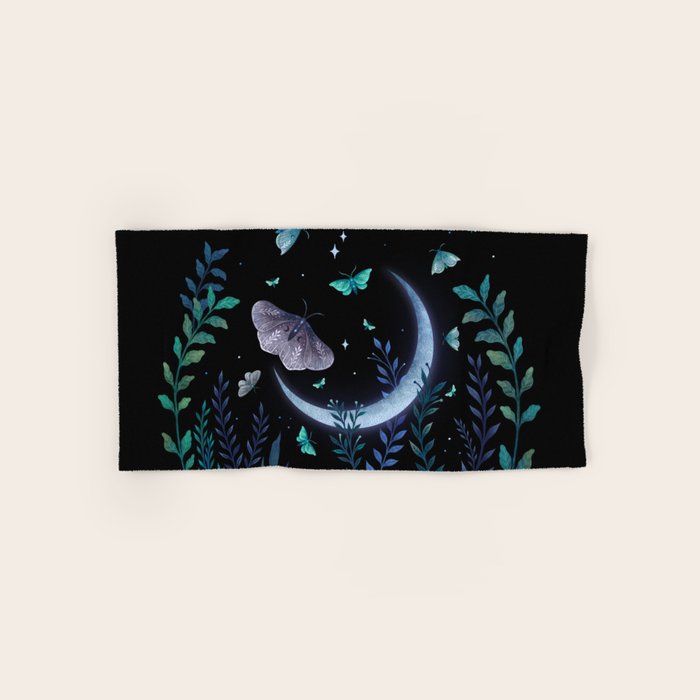 Moth Garden Bath Towel Gallery Image 1