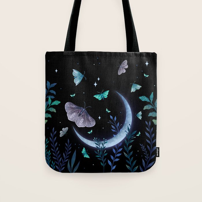 Moth Garden Tote Bag Gallery Image 1