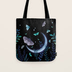 Moth Garden Tote Bag Gallery Image 1