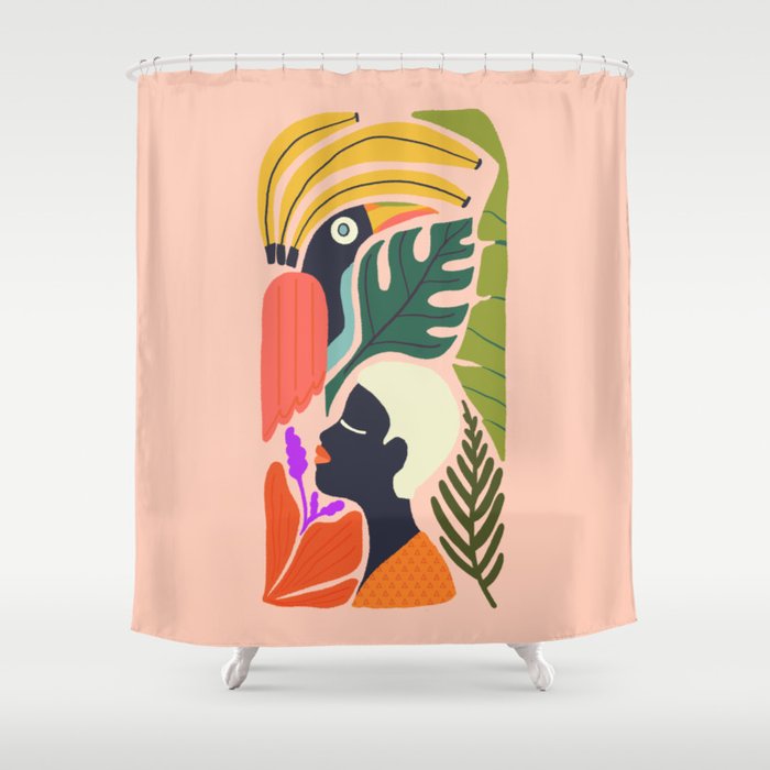 Brazil Vibes Shower Curtain Gallery Image 1